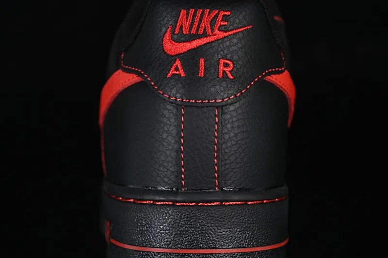 All categories Nk Air Force 1 Air Force series Nk Air Force 1 Low Air Force low-top Nike Air Force 1'07 Low black and red Air Force 1 low-top casual sneakers ZH0316-142